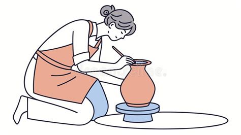 Pot Making Woman Stock Illustrations – 1,414 Pot Making Woman Stock ...