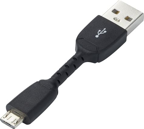 Renkforce USB Kabel USB 2 0 USB A Stekker USB Micro B Stekker 0 05 M