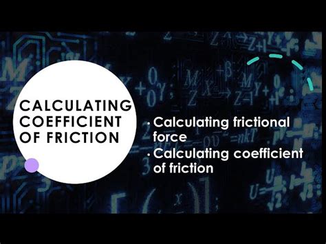 Unveiling The Secrets Friction Force Calculation Without Coefficients