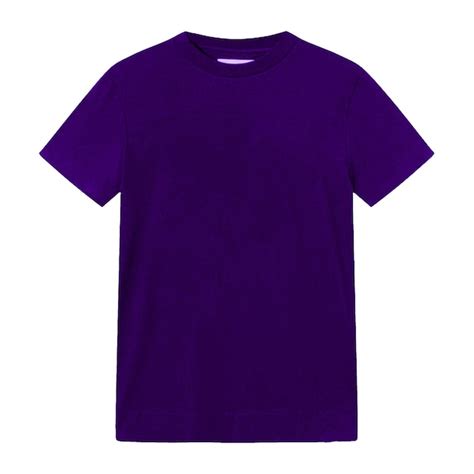 Una Camiseta Morada Con La Palabra Manzana En El Frente Foto Premium