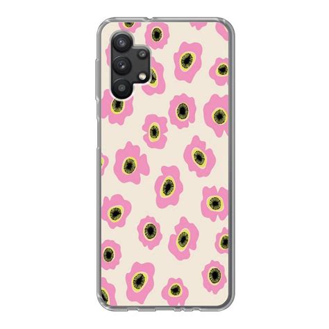 Muchowow Handyhülle Blume Muster Abstrakt Handyhülle Samsung Galaxy A32 5g Smartphone