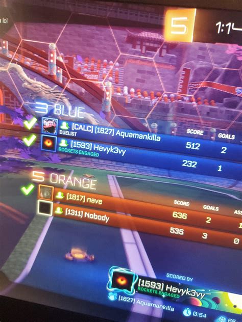 Played Against The Rocket Engaged Title Holder In Casual R Rocketleague