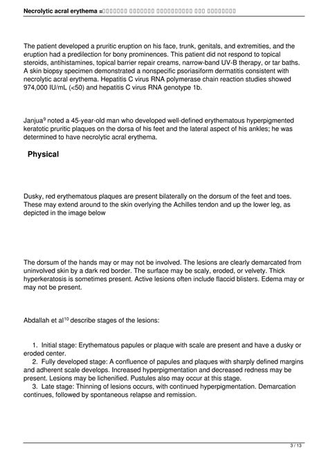 Necrolytic acral-erythema- | PDF | Skin and Dermatology | Diseases and