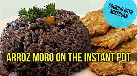 Arroz Moro Cubano Moros Y Cristianos Black Beans And Rice On