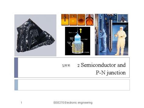 Semiconductor And Pn Junction Eee