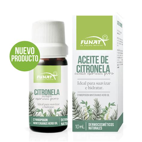 Aceite De Citronela Ml Funat Aromacare Colombia