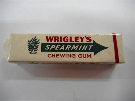 Vintage Wrigleys Australia Spearmint Chewing Gum Spearmint Gum