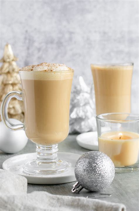 Easy Eggnog Latte - fitandfull.ca