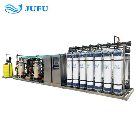 40tph Ultrafiltration Membrane PVDF PVC UF Filter UF Water Treatment