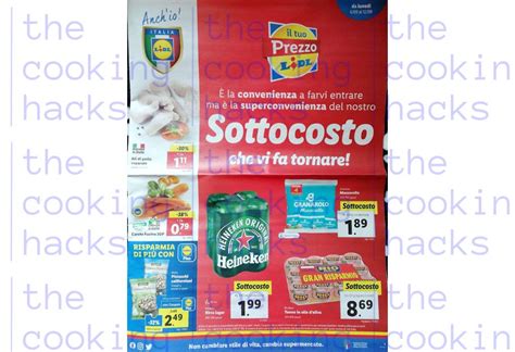 Volantino Lidl Dal 6 Al 12 Settembre 2021 Sottocosto E Monsieur