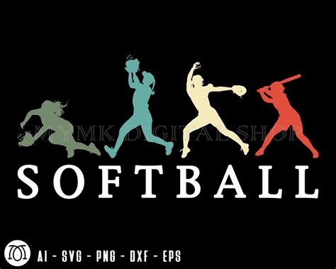 Baseball Svg Softball Svg Svg Png Cricut Dxf Clipart For