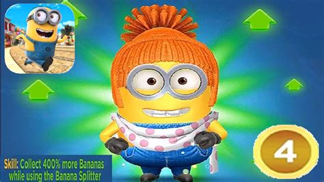 Lucy Minion Rush Maxed Rank 40 Level Up Costume Gameplay Walkthrough Ios And Android Youtube