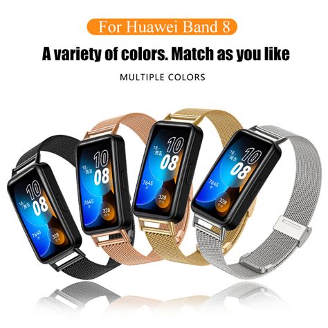 Metal Strap For Huawei Band 9 8 Smart Watch Wristband Replacement