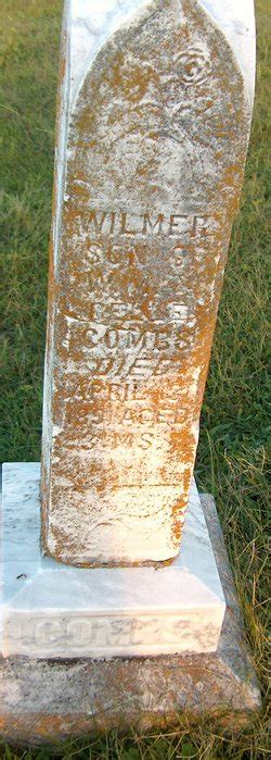 Wilmer Combs 1891 1981 Mémorial Find a Grave