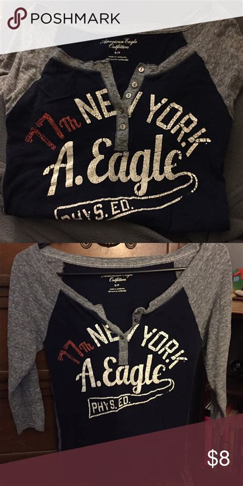 American Eagle Baseball Tee American Eagle Outfitters Tops American