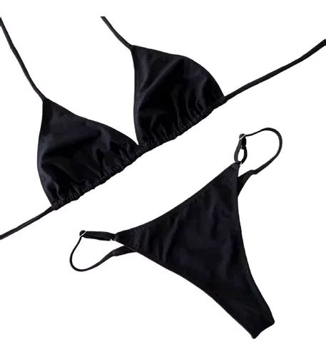 Bikini Malla Regulable Traje De Ba O Mujer Triangulo Tanga En Venta