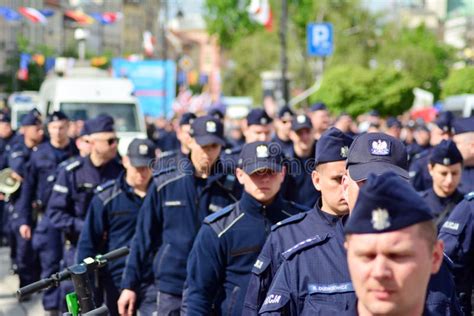 Departamenty Policji Zabezpiecza Demonstracje Polscy Nacjonali Ci Obraz