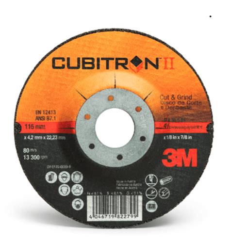 3M™ Cubitron™ II Grinding and Cutting Discs - Lascentrum