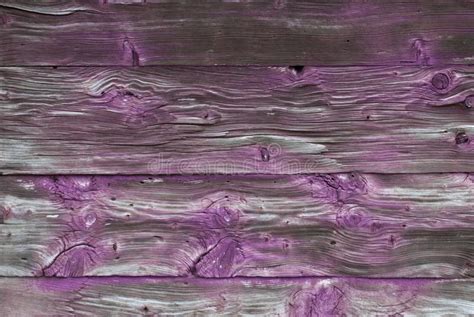 Wooden Background Or Texture With Light Purple Color Copy Space Stock