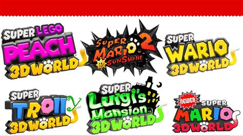 Super Mario 3d World [ Bowsers Fury] All Game Dlcs Youtube