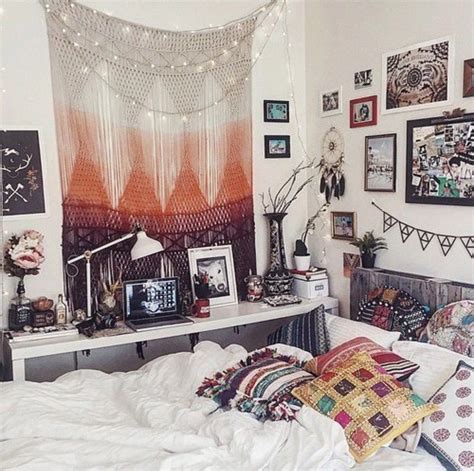 Cozy Dorm Room Decor Dream Rooms Dream Bedroom Home Bedroom Bedroom