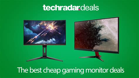 The best cheap gaming monitor deals | TechRadar