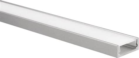 Led Strip Profiel Felita Aluminium Extra Laag M Incl Melkwitte