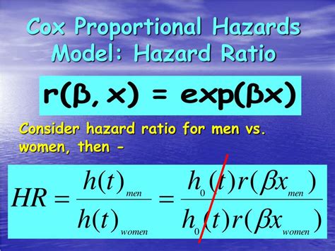 Ppt Assessing Survival Cox Proportional Hazards Model Powerpoint