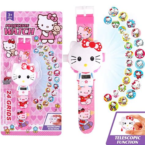 Cinnamoroll Children Watch 24 Pattern Projection Sanrio Series Hello