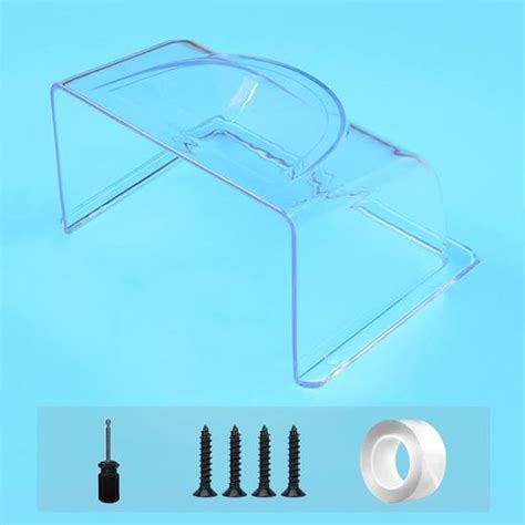 Housse Tanche En Mat Riau Pc Transparent Pour Sonnette Serrure De