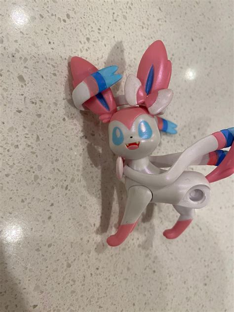 Mavin Jazwares Pokemon 3 Sylveon Battle Action Figure Eevee