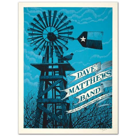 2 new Dave Matthews Band gig posters from Methane Studios | 411posters