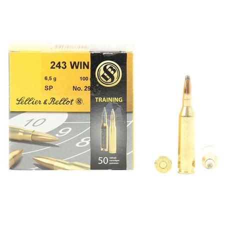 SELLIER BELLOT Balles De Chasse Sp Par Boite De 50 243 WINCHESTER