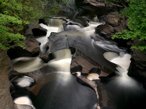 Porcupine Mountains Waterfall, Michigan