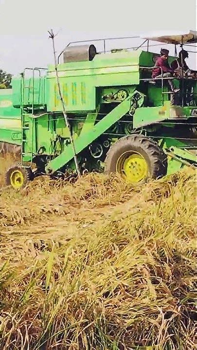 Large Rice Harvesting Machine For Biger Land Paddy Harvesting Machine