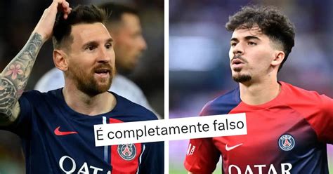 Vitinha Dément Les Mots Durs De Messi Lors Dun Entrainement Avec Leo