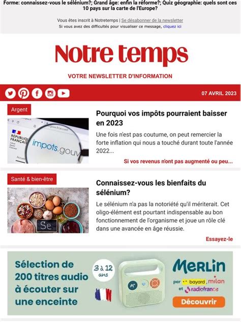 notretemps Pourquoi vos impôts pourraient baisser en 2023 Prix du