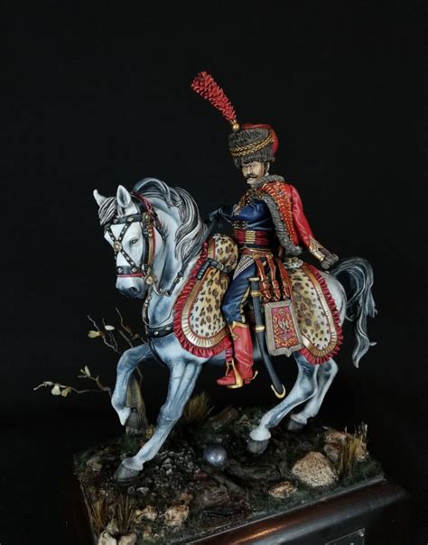 Captain Of Hussars By Ioannis Papadakis Putty Paint