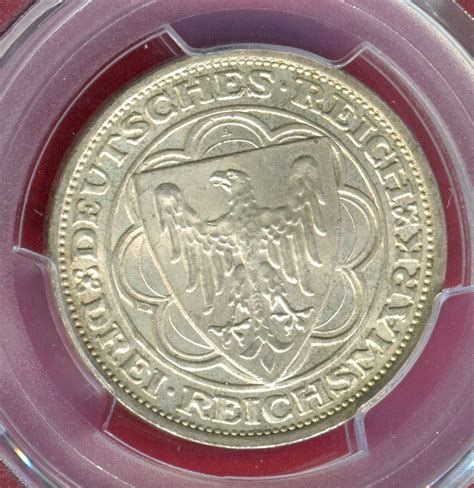 Deutsches Reich Weimarer Republik 3 Reichsmark Silbergedenkmünze 1931