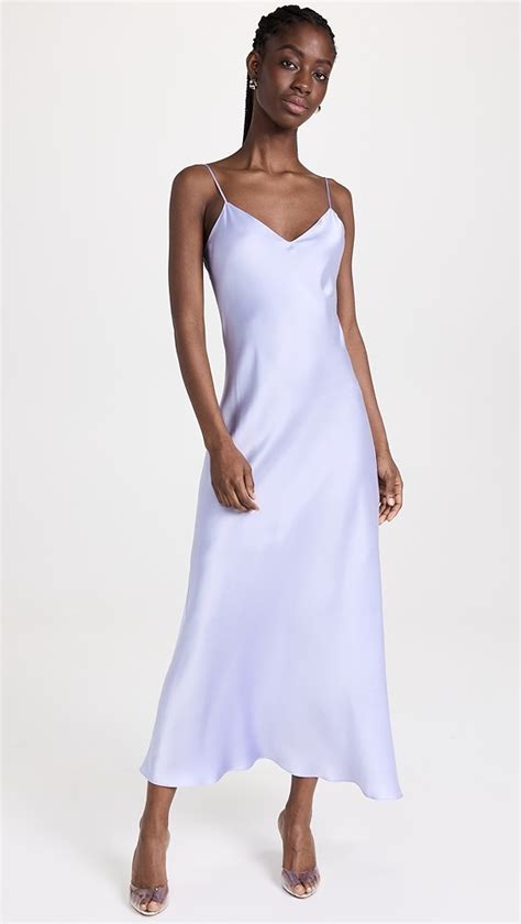 Dannijo Maxi Bias Slip With Side Slit Shopbop