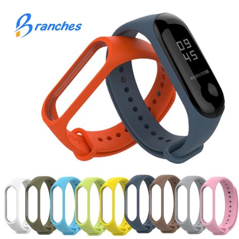 Buy Bracelet For Xiaomi Mi Band Sport Strap Watch Silicone Wrist