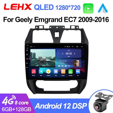 Lehx L Pro Qled Wireless Carplay Android Auto Car Radio Multimedia