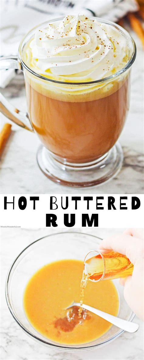 HOT BUTTERED RUM - WonkyWonderful