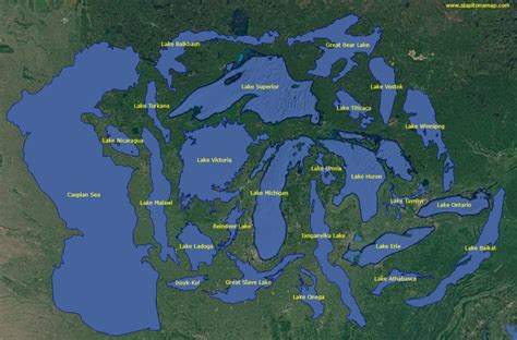 Where Are The Largest Lakes In The World World Economic Forum