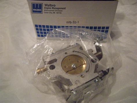 Walbro Wb Carburetor Paracruiser