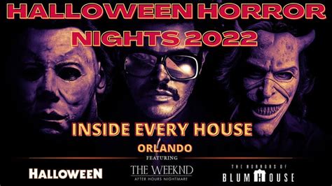 Halloween Horror Nights 2022 Inside All 10 Houses And 5 Scare Zones