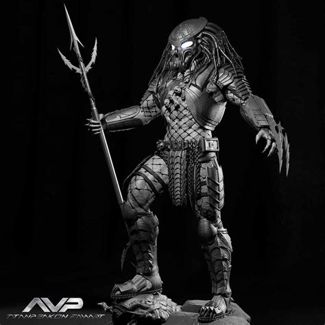 avp yautja elder predator  zbrushcentral