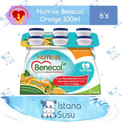 Jual Nutrive Benecol Orange 6pcs X 100ml Di Seller Istana Susu Bekasi