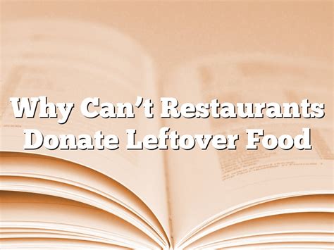 restaurants donate leftover food june