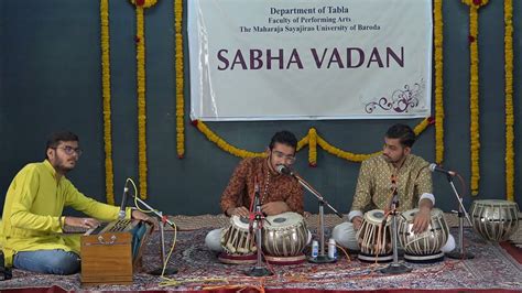 Teentaal Tabla Duet Part Ved Prajapati Jaimin Solanki Live